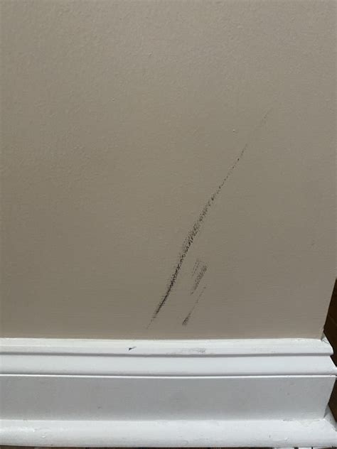 scuff marks on wall meaning